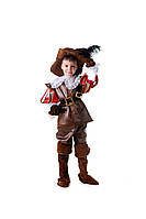 «д'Артаньян» карнавальный костюм для мальчика, рост 120-135 см