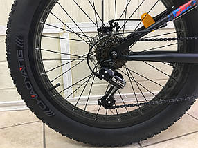 Фетбайк підлітковий Crosser FatBike 24 (13) сталь 7шв, фото 5