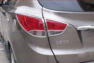 Хром накладки на фари Hyundai IX35 2010-2013