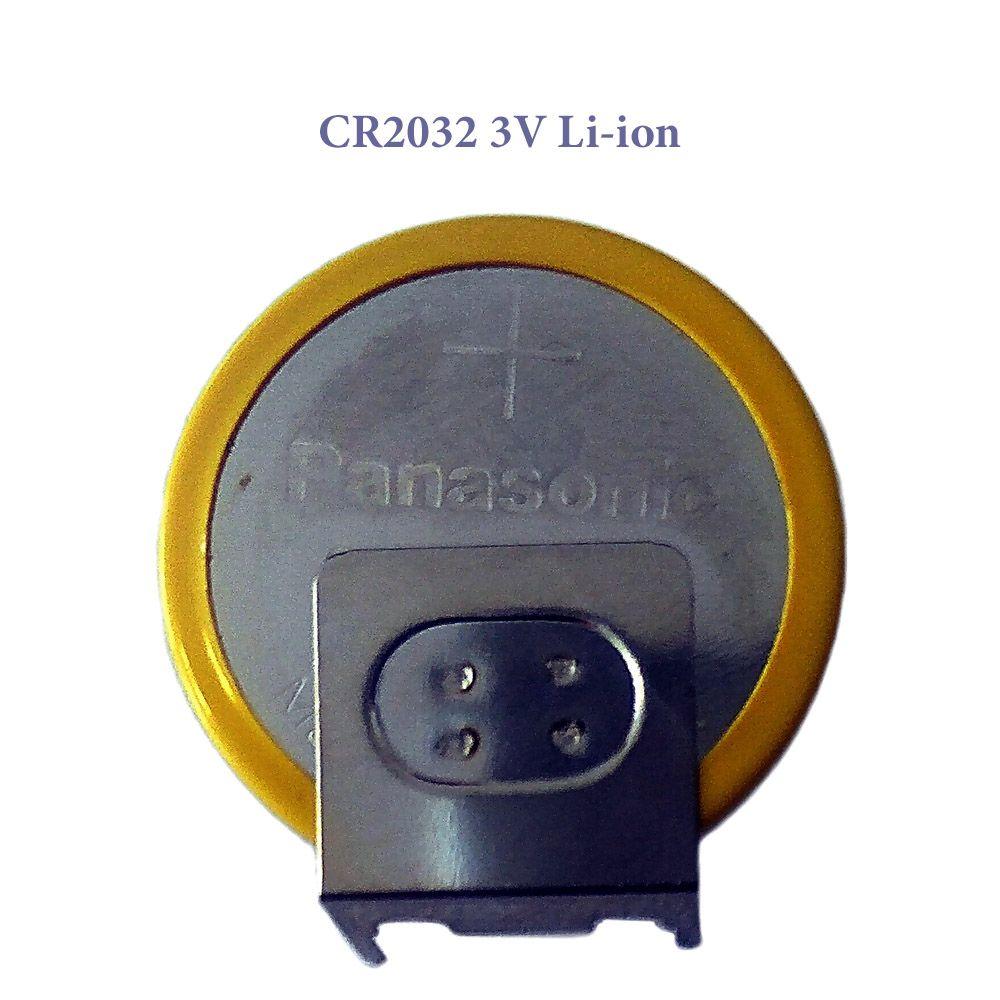 CR2032 3V Li-ion батарея з жорсткими виведеннями