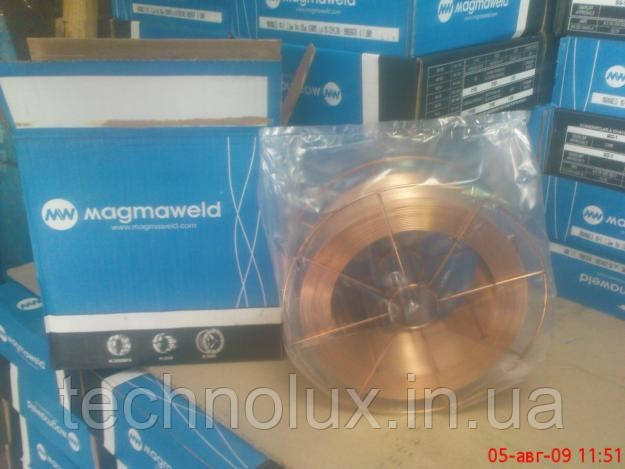 Оміднений зварювальний дріт Св08 г2с, MAGMAWELD ф1,2 15 кг, фото 1