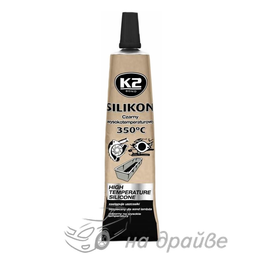Герметик силіконовий високотемпературний чорний Black Silicone 21гр B205 К2
