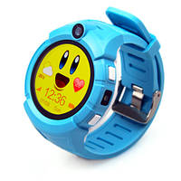 Дитячий розумний годинник з GPS-трекером Smart Baby Watch Q360 (3 Кольори) Блакитний