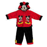 Флисовый теплый костюм Mickey Mouse для мальчика. 90 см