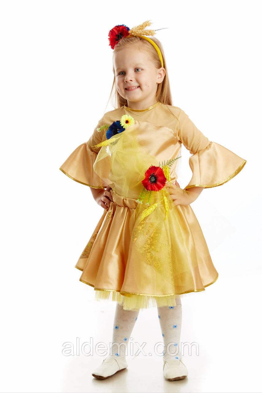 Дитячий карнавальний костюм "Пшеничка"