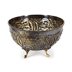 Цукерниця з латуні з чеканкою ручної роботи S2102