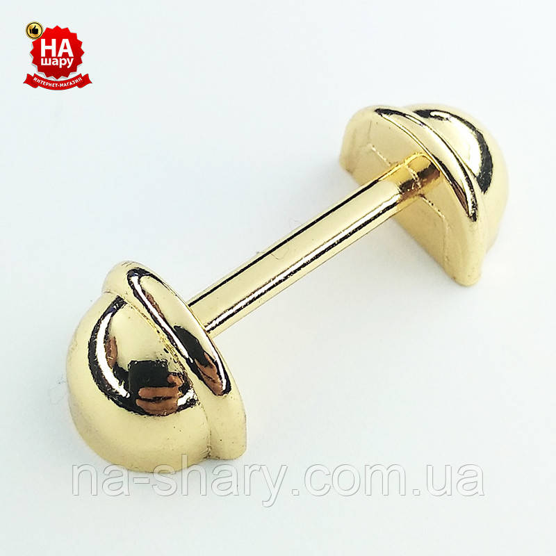 Ручкотримач верхній 20 мм (на гвинтах). Тримач сумковий. Золото