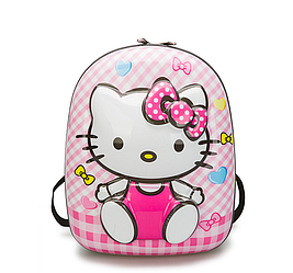 Рюкзак дитячий 3D Hello Kitty 32 см * 13 см * 24 см для дівчаток, 2-7 років.