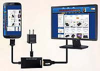 MHL (micro usb 5pin) адаптер дает смотреть на TV со смартфона через HDMI