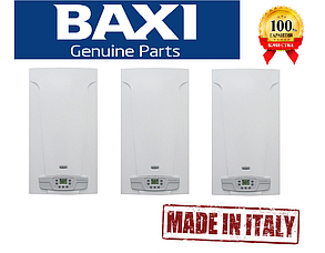 Котел газовий двоконтурний (настінний) Baxi FourTech 240F (турбований) + труба, фото 1