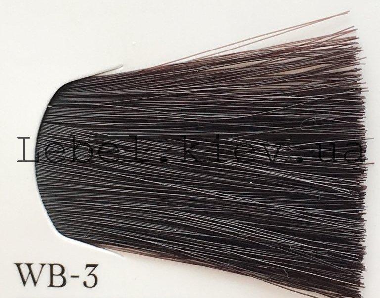 Lebel MATERIA GREY 120 г Перманентний барвник для сивого волосся WB — 3 (темний шатен теплий коричневий)