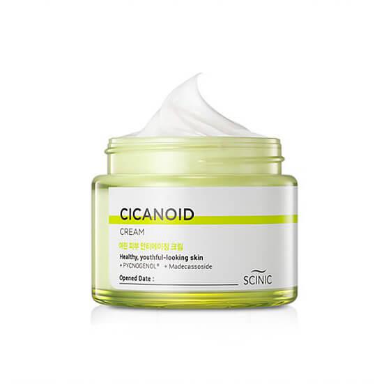 Антивіковий крем із циканоїдом Scinic Cicanoid Cream