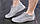 Кросівки унісекс жіночі сірі Bona 31435F-2 Бона сітка літні Розміри 38 40 41, фото 4