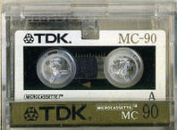 Мікрокасети TDK MC 90 на диктофон