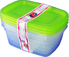 Контейнер харчовий 2,2 л (3 в 1)