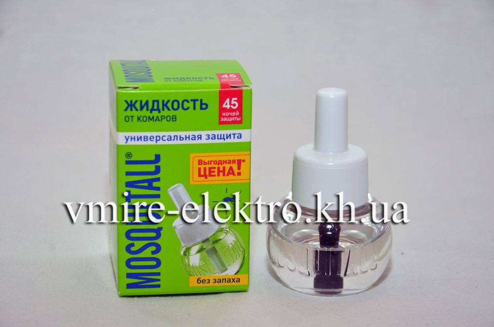Рідина від комарів Mosquitall Універсальний захист, 45 ночей