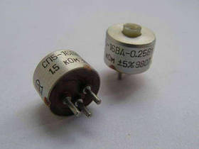 Резистор СП5-16ВА 0,25 Вт 15 кОм