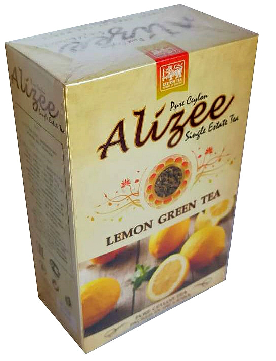 Чай зелений листовий з лимоном Alizee Lemon Green Tea 100 г
