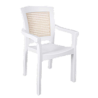 Крісло Irak Plastik Side біле
