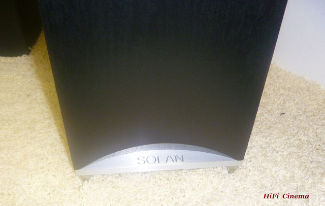 Morel Solan Black Ash lable HiFi Cinema