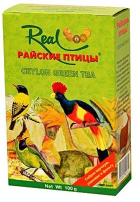 Чай зелений Real Райські птахи 100 грам, фото 1