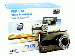 Автомобільний відеорегістратор FHD DVR Vehicle Recoder арт. 4417 ( на 2 камери)