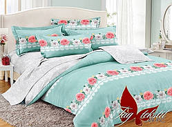 Комплект постільної білизни Сімейний поплін ТМ TAG з компаньйоном PC049
