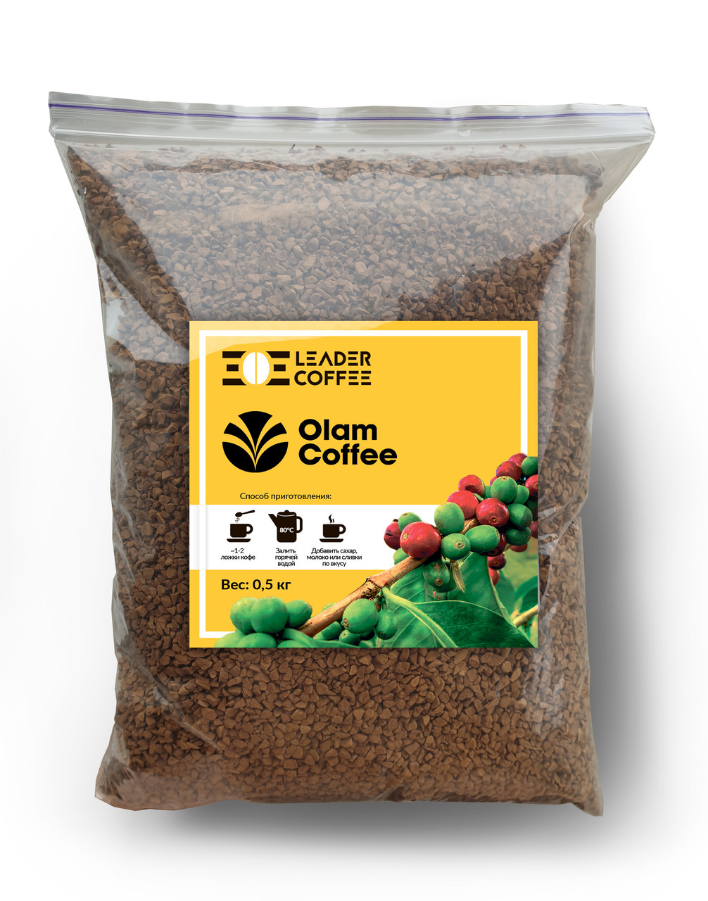 Кава розчинна сублімована Олам, (OLAM Coffee, В'єтнам), 0,5 кг