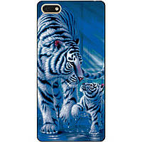 Чохол силіконовий для Huawei Honor 7a з малюнком Тигри
