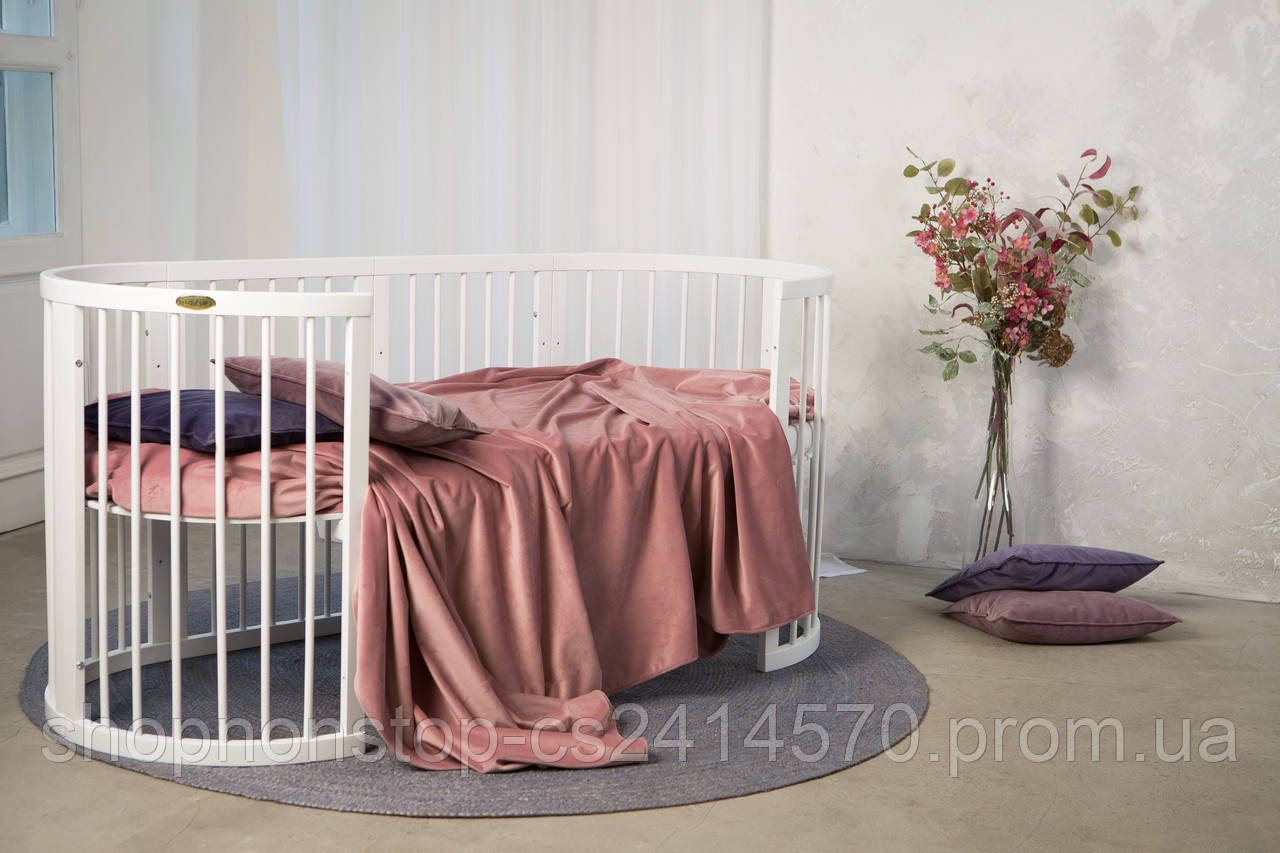 Овальна ліжечко - трансформер 9-В-1 SMART ROUND BED