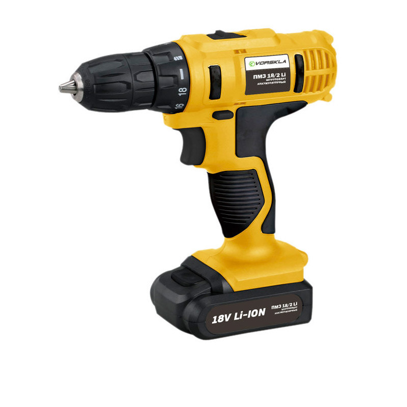 Акумуляторний шурупокрут Vorskla ПМЗ 18/2 Li, фото 1