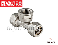 Тройник обжимной Valtec DN 20х1/2"x20 переходной с внутренней резьбой VTm.332.N.200420