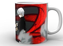 Кружка Geek Land біла Tokyo Ghoul Токійський гуль кен TG.02.002