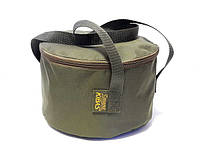Ведро-сумка для прикормки с крышкой D240 KIBAS SMART FISHING