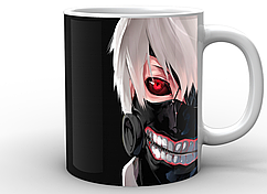 Кружка Geek Land біла Tokyo Ghoul Токійський гуль дві особи TG.02.007