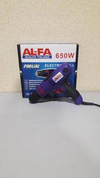 Шуруповерт AL-FA ED 207 : 650 вт | Самозажимних патрон