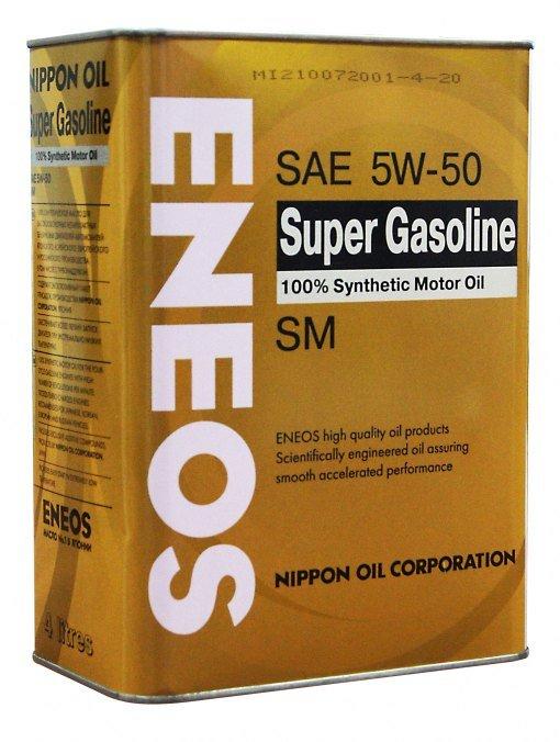 ENEOS SUPER GASOLINE SM 5W50 100% Synthetic 1л