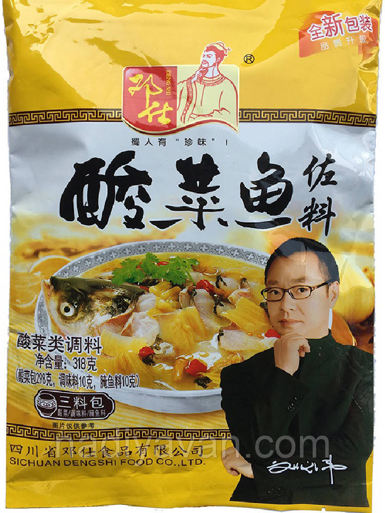 Суп-база, маринованный овощи для рыбного супа 318г Дэн Ши - фото 1 - id-p959112647