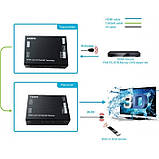 Подовжувач HDMI, 4K, IR, 60м по кабелю UTP Cat. 6 з блоком живлення, фото 4