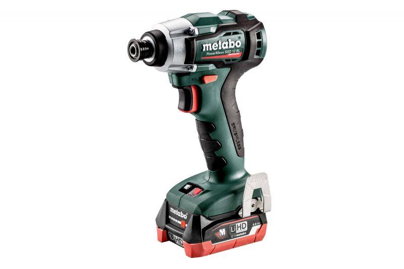 Акумуляторний гайковерт Metabo PowerMaxx SSD 12 BL LiHD 2x4.0 А·год
