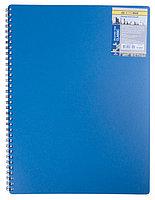 Книжка записн. на пруж.BRIGHT А5 60 арк. кл. пласт.обкл.