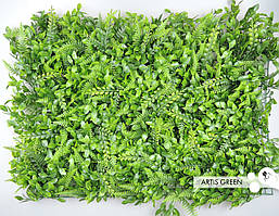 Штучна "Фитостена", Штучне зелене покриття 40x60 см, №3