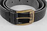 Шкіряний якісний ремінь, фото 7