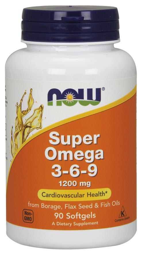 Omega 3-6-9 (Риб"ячий жир) - NOW Foods Super Omega 3-6-9 1200 mg 90 softgels
