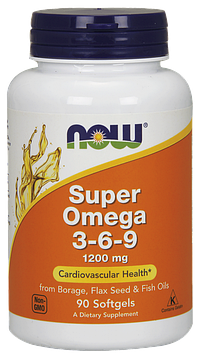 Omega 3-6-9 (Риб"ячий жир) - NOW Foods Super Omega 3-6-9 1200 mg 90 softgels
