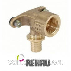 Купить Угол настенный Rehau 20*1/2 водорозетка Рехау (распродажа), цена ...