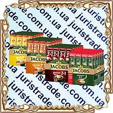 Кава в пакетиках Jacobs (Якобс) 3 в 1 12 г 24 шт./пач.