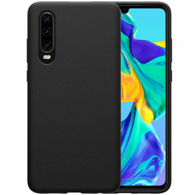 Nillkin Huawei P30 Flex Pure Case Black Силіконовий Чохол, фото 1