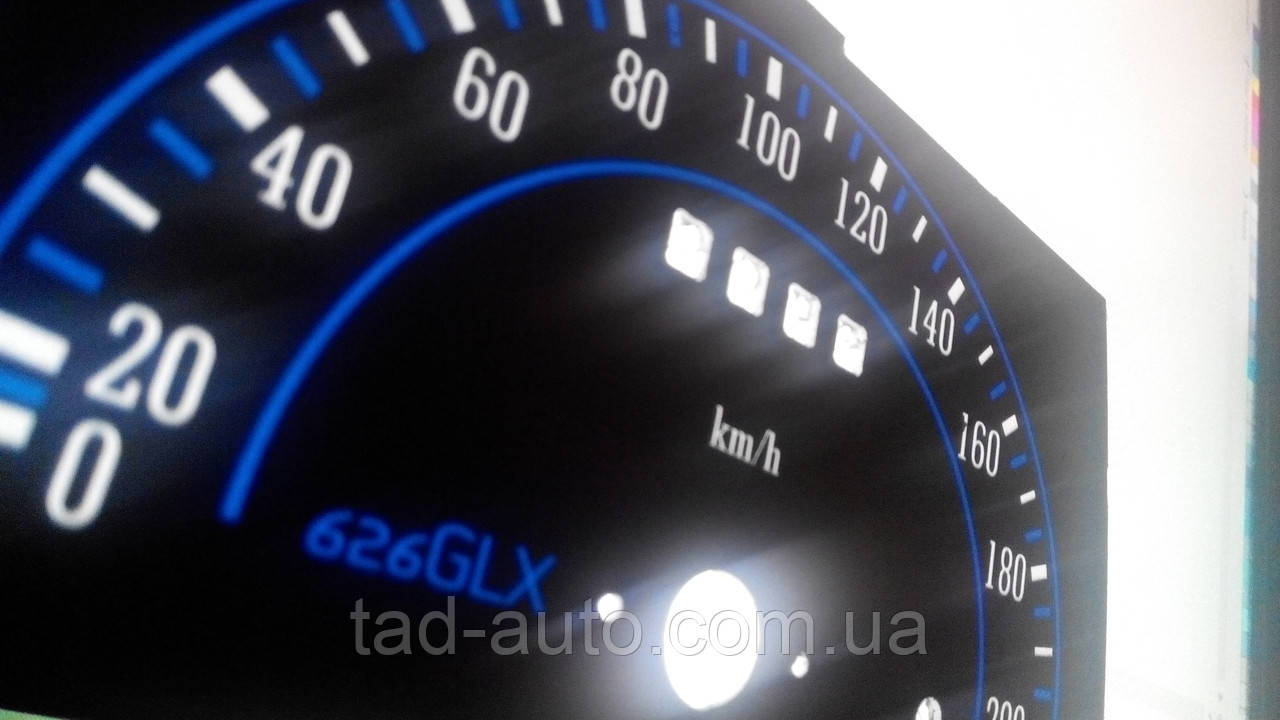 Шкалы приборов Mazda 626 GLX