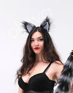 Хутряні вушка Лемур OKOVA